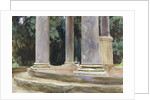 A View between the Columns of a Tempietto by John Singer Sargent
