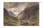 Pass of Llanberis, c.1853 by Alfred William Hunt