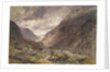 Pass of Llanberis, c.1853 by Alfred William Hunt