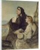 Two Women seated on Deck by Thomas Alexander Fergusson (attr.to) Graham
