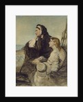 Two Women seated on Deck by Thomas Alexander Fergusson (attr.to) Graham