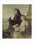 Two Women seated on Deck by Thomas Alexander Fergusson (attr.to) Graham