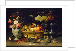 Still Life of Fruit and Flowers, 1608 - 1621 by Clara Peeters
