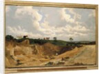 Gravel Pit on Shotover Hill, near Oxford, c. 1818 by William Turner