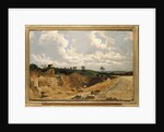 Gravel Pit on Shotover Hill, near Oxford, c. 1818 by William Turner