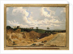 Gravel Pit on Shotover Hill, near Oxford, c. 1818 by William Turner