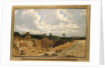 Gravel Pit on Shotover Hill, near Oxford, c. 1818 by William Turner