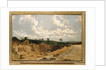 Gravel Pit on Shotover Hill, near Oxford, c. 1818 by William Turner