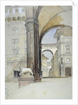 Florence: The Palazzo Vecchio and the Uffizi by John Frederick Lewis