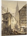 A View in Strasbourg, 1822 by Samuel Prout