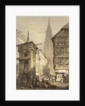 A View in Strasbourg, 1822 by Samuel Prout