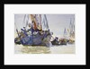 Italian sailing Vessels at Anchor by John Singer Sargent