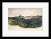 Study of a Distant Range of Mountains, 1860 by William Dyce