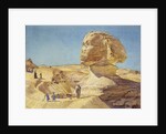 The Great Sphinx at the Pyramids of Giza, 1854 by Thomas Seddon