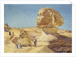 The Great Sphinx at the Pyramids of Giza, 1854 by Thomas Seddon