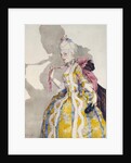 Design for a Costume of a Marquise for the ballerina Tamara Karsavina, 1924 by Konstantin Andreevic Somov