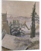 East Knoyle Church: Snow, 1917 by Lucien Pissarro