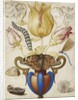 Arrangement of Flowers in a Vase, with Insects, 1594 by Joris Hoefnagel
