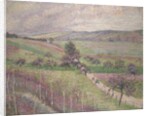 The Thierceville Road, Early Spring, 1893 by Lucien Pissarro