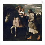 The Flight into Egypt by Francisco de Zurbaran