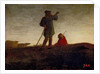 Recalling the Flock, 1866-72 by Jean-Francois Millet