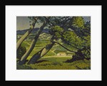 Trees, Provence, 1912 by Derwent Lees