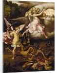 St Michael subduing Satan and weighing the Souls of the Dead, c. 1540 - 1549 by Lelio Orsi da Novellara