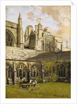 Cloisters at New College, Oxford by John Fulleylove