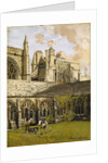 Cloisters at New College, Oxford by John Fulleylove