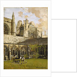 Cloisters at New College, Oxford by John Fulleylove