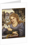 Cloister Lilies, 1891 by Marie Spartali Stillman