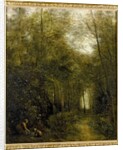 Montfermeuil, the Brook in the Wood, 1867 by Jean Baptiste Camille Corot