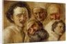 Study of Heads, c. 1830 by Aleksandr Andreevich Ivanov