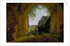 A View of a Garden, seen from within a Roman Vault, 1802 - 1824 by Francois-Marius Granet