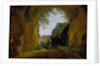 A View of a Garden, seen from within a Roman Vault, 1802 - 1824 by Francois-Marius Granet