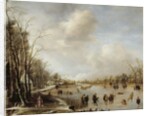 Winter Landscape, 1645 by Aert van der Neer