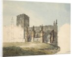 The Ruined Abbey at Haddington, c. 1794 by Joseph Mallord William Turner