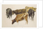 Study of a Group of Cows, c. 1801 by Joseph Mallord William Turner