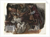 Study from Tintoretto's 'Circumcision' in the Scuola Grande di San Rocco, 1862 by Edward Coley Burne-Jones
