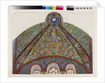 Drawing of Mosaics in the Vault of the Chancel of San Vitale, Ravenna, 1884 by Thomas Matthews Rooke