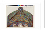 Drawing of Mosaics in the Vault of the Chancel of San Vitale, Ravenna, 1884 by Thomas Matthews Rooke