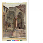 The North Porch of San Fermo Maggiore, Verona, Italy, c. 1884 by Frank Randal
