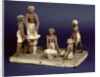 Model of five men brewing by Egyptian 11th Dynasty