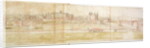 Hampton Court Palace from the North, c.1544 by Anthonis van den Wyngaerde