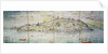 Panoramic View of Tarragona, Spain by Anthonis van den Wyngaerde