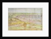 Panoramic View of Brussels, 16th century by Anthonis van den Wyngaerde