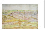 Panoramic View of Brussels, 16th century by Anthonis van den Wyngaerde