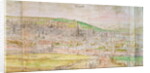 Panoramic View of Brussels, 16th century by Anthonis van den Wyngaerde