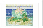 Design for the decor of the 1928 production of Rimsky-Korsakov's opera 'Grad Kitezh' in Paris, 1928 by Ivan Jakovlevich Bilibin