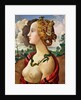 Copy of 'Portrait of Simonetta Vespucci', by Piero di Cosimo by Konstantin Andreevic Somov